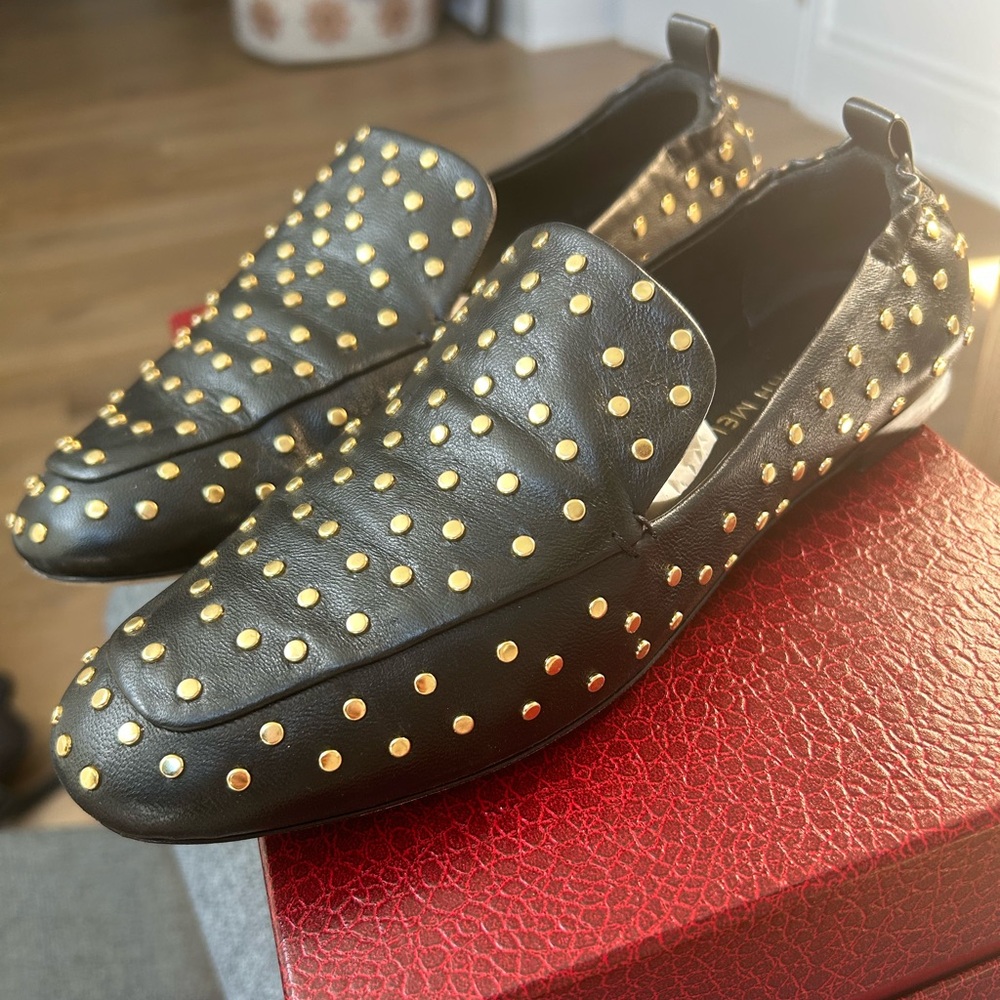 Tamara Mellon Stow Stud 10 Nappa size 6.5/36.5 - Picture 7 of 15